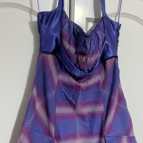 J.Lopez dress like new, size M, purple and pink
