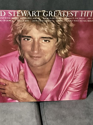 Rod Stewart Greatest Hits LP μεταχειρισμένο, συλλεκτικό ροκ άλμπουμ