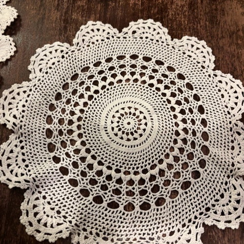 Handmade knitted set like new
