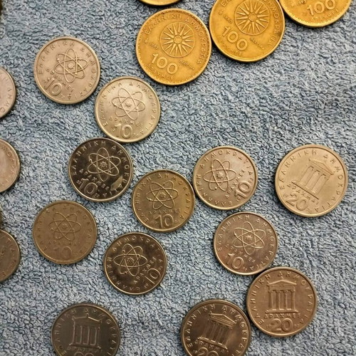 Greek coins pack used in very good condition