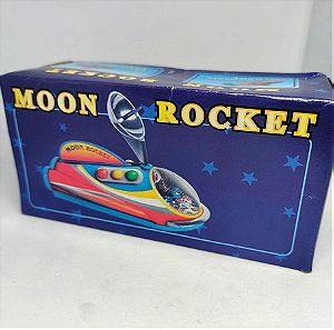 Συλλεκτικη Εκδοση Τσιγγινο Παιχνιδι Με Κουρδιστηριο Moon Rocket