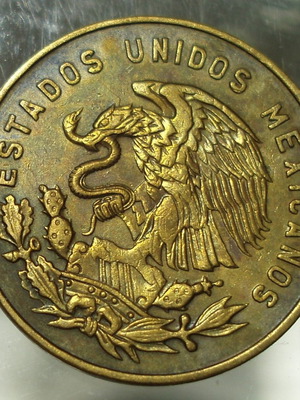 Cinco 5 Centavos μεγάλο τύπο 1969 μεταχειρισμένο