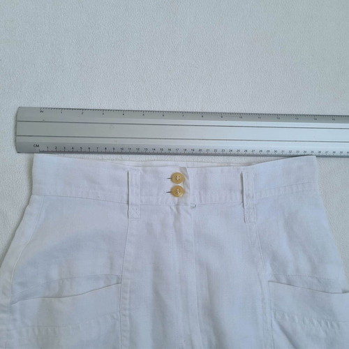 Jil Sanders women's vintage 80s linen skirt size S
