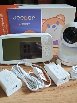 Jeeber 2K WiFi βρεφονόμος με κάμερα και εφαρμογή κινητού νέος