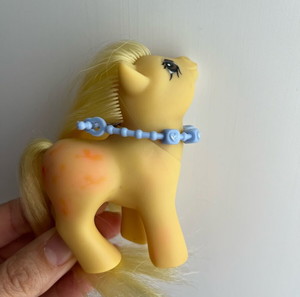 Μικρο μου Πονυ λεμονιτσα μωρο G1 My little pony El greco baby butterscotch