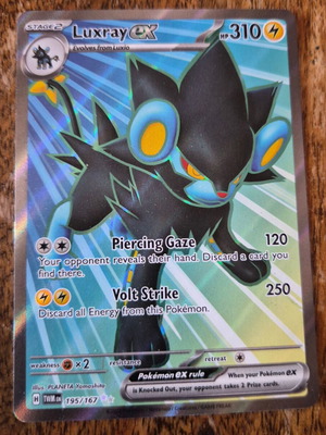 Κάρτα Pokémon Luxray ex