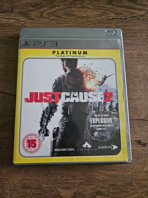 Just Cause 2 Platinum PlayStation 3 game used