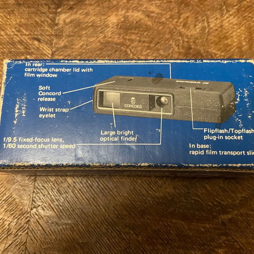 Concord 118 vintage camera used