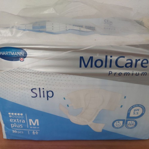 MoliCare Premium Slip Extra Plus size M, 30 pieces, like new