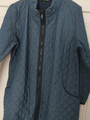 Vertice outerwear new plus size quilted high jean style