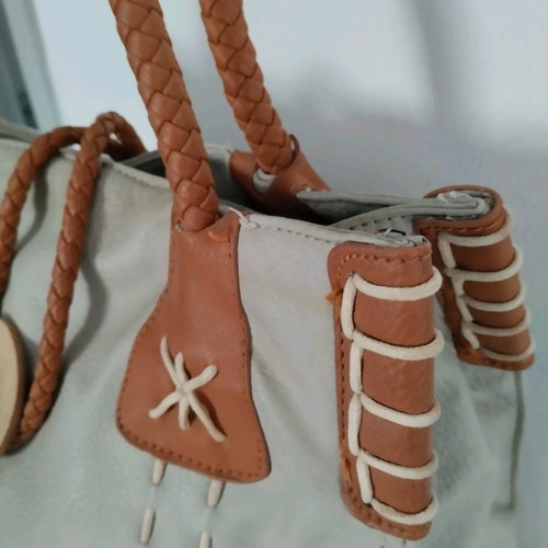 Shoulder bag used, high-quality faux leather in excellent condition
