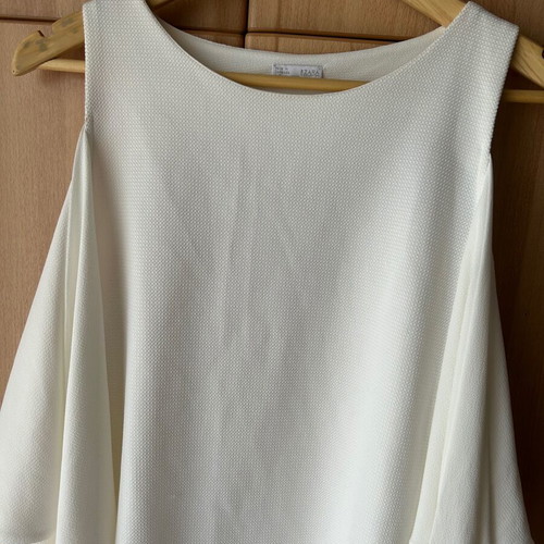 Zara mini dress white like new, airy fabric