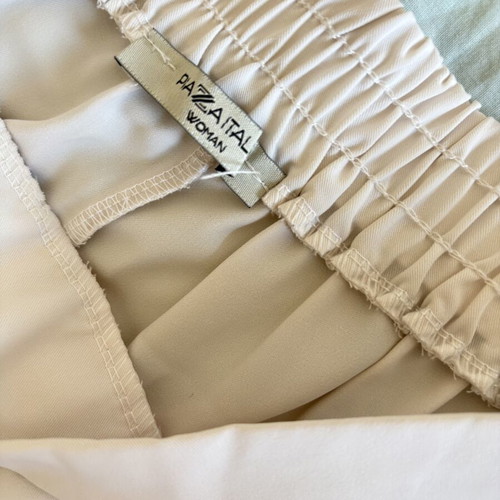 White satin pants Piaza Italia like new, sizes S and M