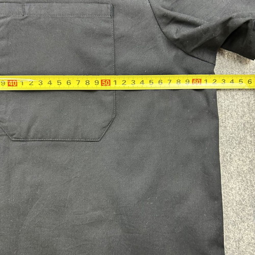 Dickies medical nurse shirt men's large black used with pockets