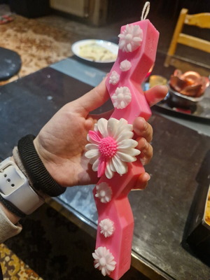 Handmade Easter candle new