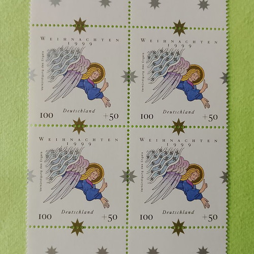 German stamps 1999 with Bonn first day cover, mint condition