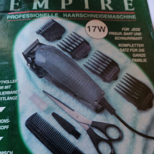 Hair clipper like new in original packaging