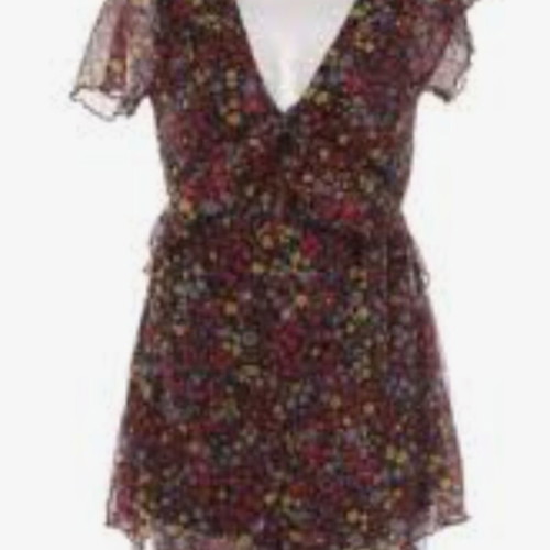 Bershka Floral Playsuit Jumpsuit like new, colorful