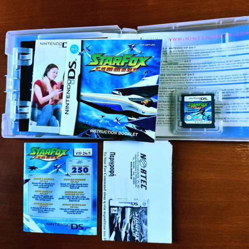 StarFox Command Nintendo DS like new, complete with Greek manual