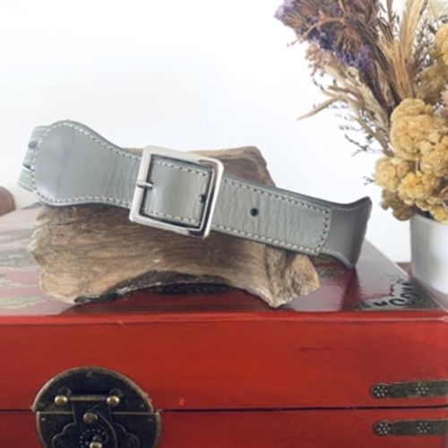 Paul & Joe Sister waist belt new, grey-olive color, size 80