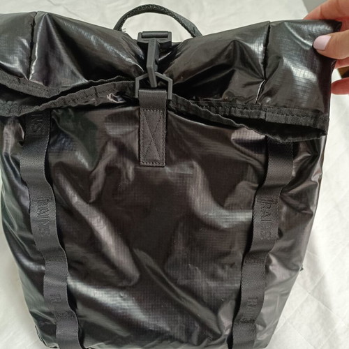 Rains backpack like new, black