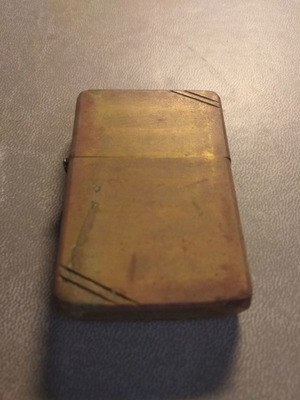 Zippo αναπτήρας limited edition brass 1937 replica μεταχειρισμένος με αυθεντική θήκη