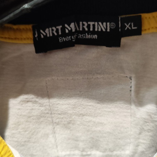 Martini short-sleeve shirt XL like new, black and white