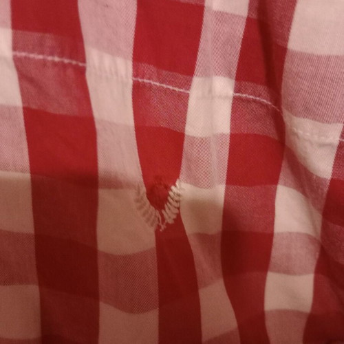 Ciao men's shirt XL like new, white and red