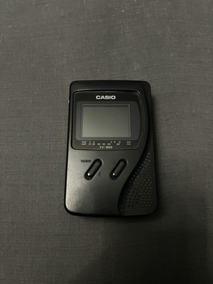 Casio TV-600CI used collectible TV