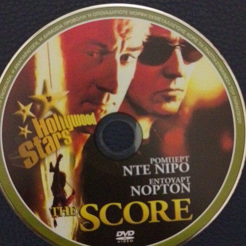The Score DVD like new, action adventure with subtitles