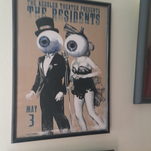 The Residents Poster New With Frame 32×23cm
