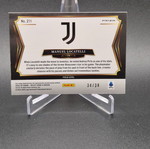 2024-25 Select Serie A Field Level Red Wave Prizm #/38 Manuel Locatelli Juventus card