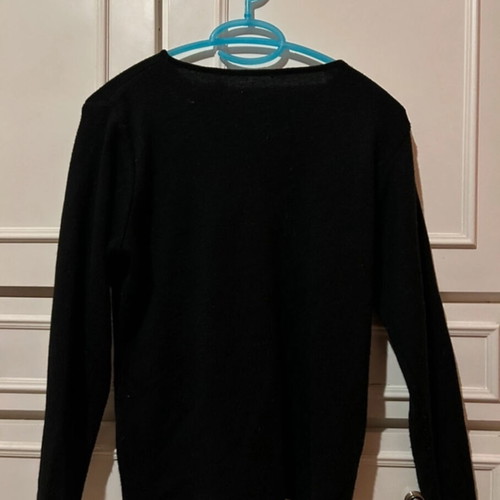 Woolen shirt black like new, size M