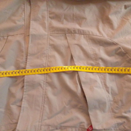 Nautica men's jacket XL like new, beige, with detachable hood