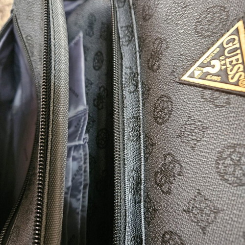 Guess backpack new, black and gray