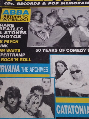 Περιοδικό Record Collector μεταχειρισμένο, Απρίλιος 1999, Abba, Beatles, Nirvana