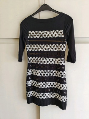 White House Black Market dress black, like new, size XXS