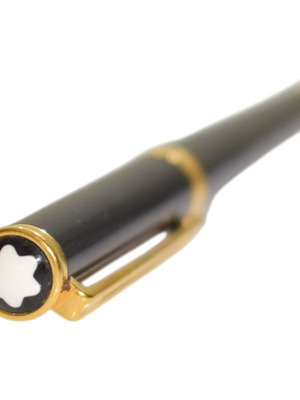Montblanc Noblesse Oblige rollerball pen, black resin and gold