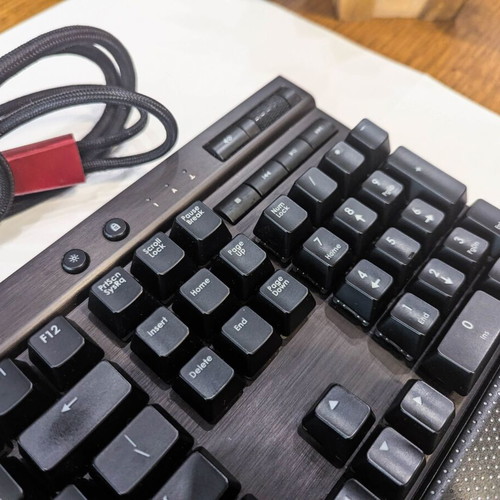 Corsair K70 RGB Keyboard used, Cherry Red switches, gaming features
