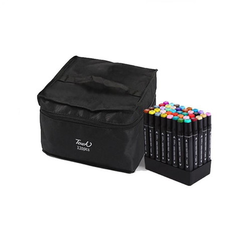 Painting markers with double tip, set of 100, new