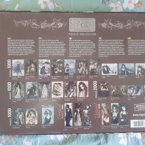 Heye Puzzle Favole by Victoria Frances 1000 pieces like new