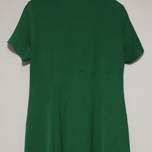 Primark green midi dress with front buttons like new, size XL