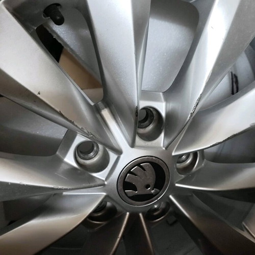 Aluminum rims used, 4 pieces, Skoda Karoq, 6jx16 h2 et43