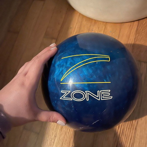 7ZONE Blue Bowling Ball Made in USA New