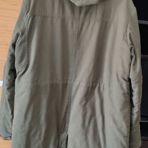 Khaki men's parka jacket like new, size XXL