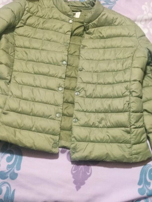 Spring jacket H&M used, green, size M/L