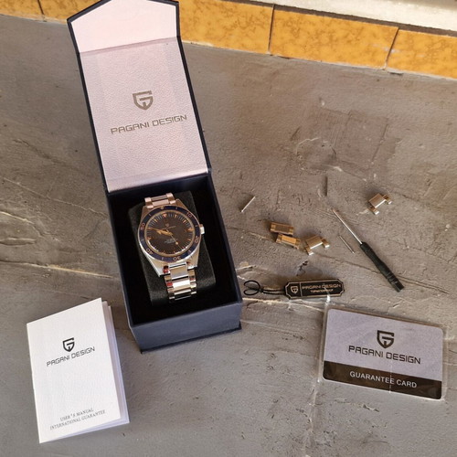 Pagani Design PD YS005 41mm Men's Automatic Mechanical Watch like new, 200m waterproof
