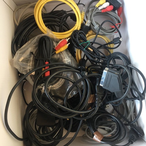 Cables and power adapters for computers and phones pack of 33 new