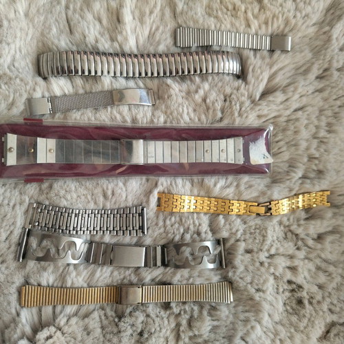 Watch straps used for spare parts