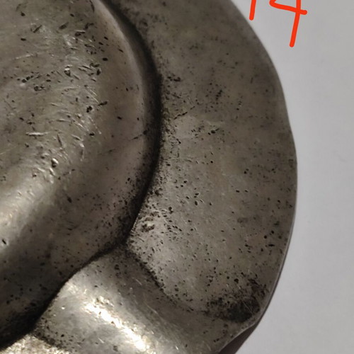 Genuine tin ashtray like new
